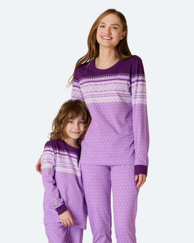 Marius Purple Family Pyjamas