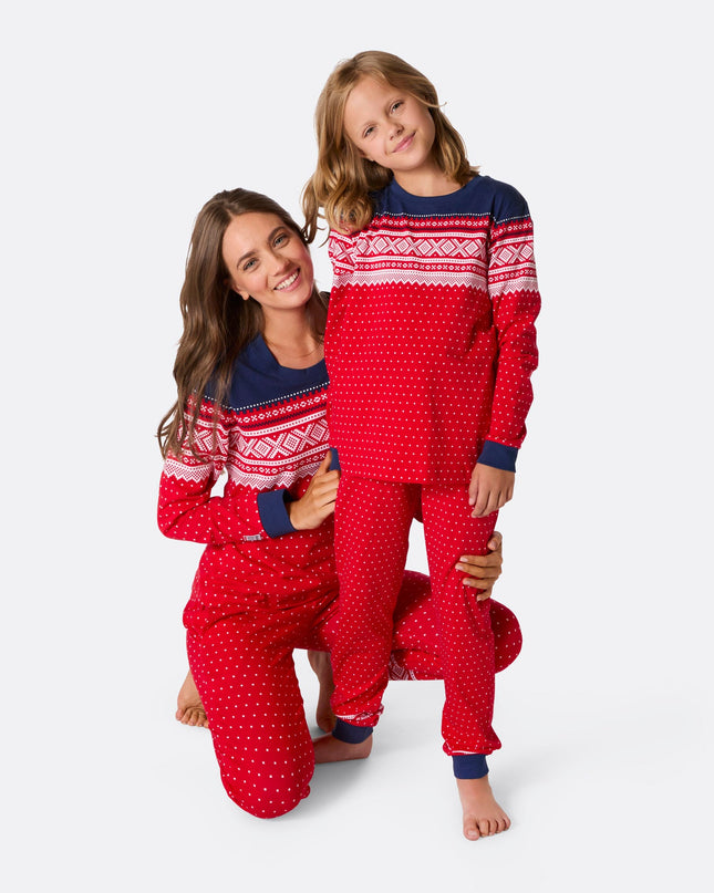 Marius Red Pajamas for Kids - Holiday and Everyday Use