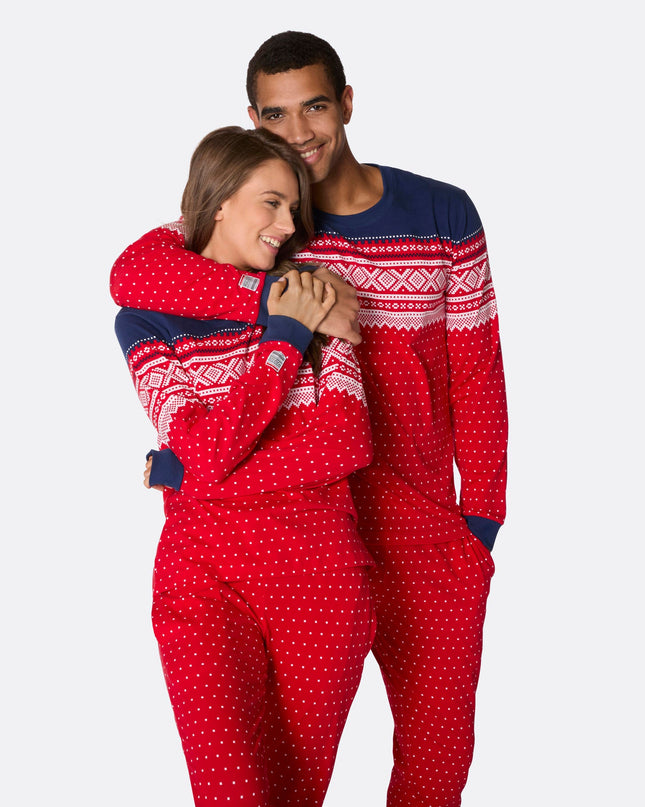 Marius Red Pajamas for Women - Holiday and Everyday Style