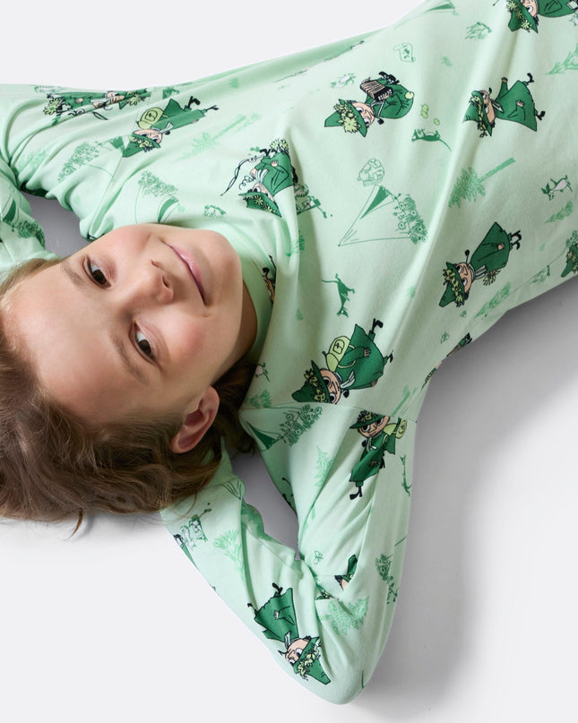 Kids' Snufkin Moomin Pyjamas for All-Year Comfort