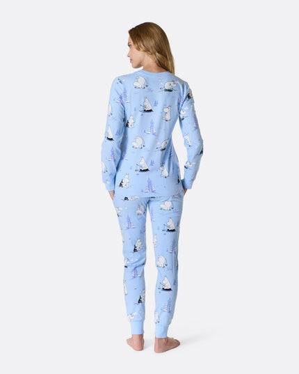 Women's Moomintroll Pajamas for Cozy Seasonal Relaxation