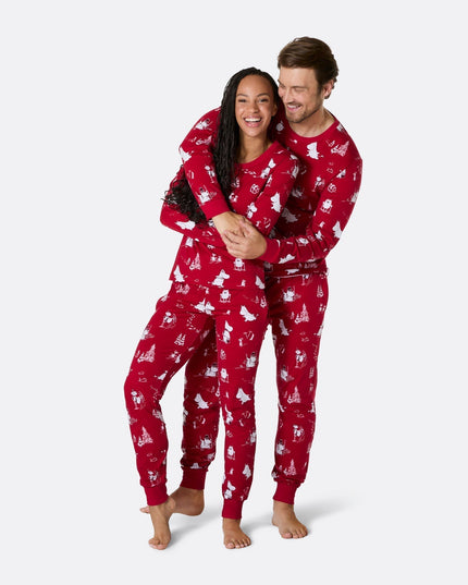 Moomin Family Christmas Pajamas