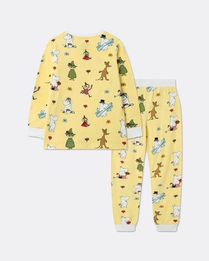 Kids' Yellow Moomin Pyjamas