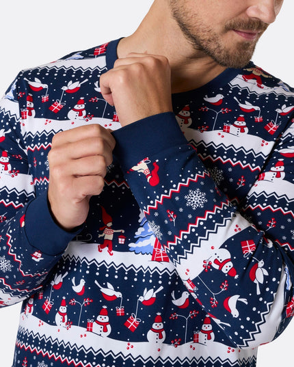 Christmas Scenery Family Pyjamas