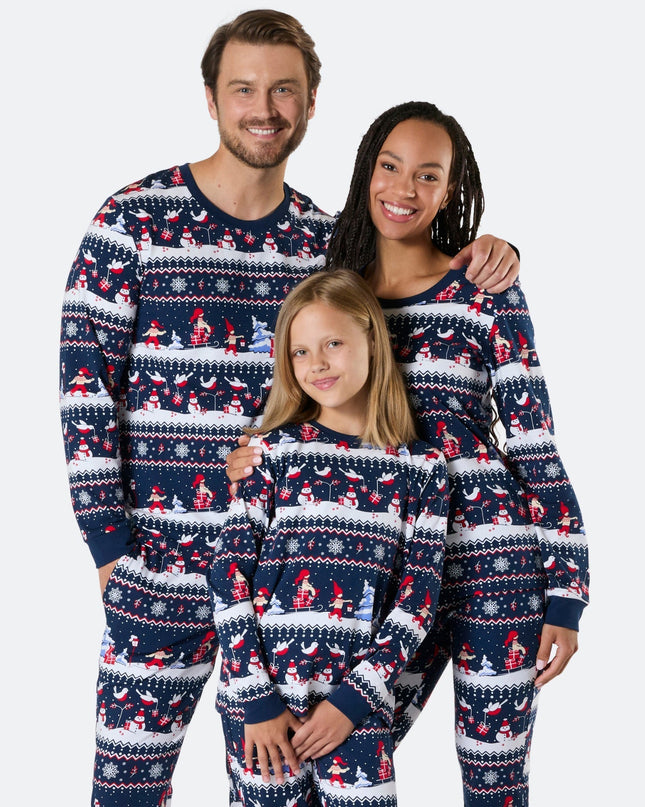 Christmas Scenery Family Pyjamas
