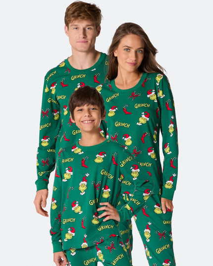 The Grinch Christmas Family Pajamas for Whimsical Fun