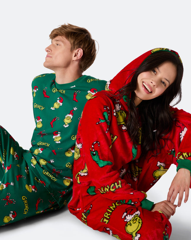 Men's The Grinch Christmas Onesie