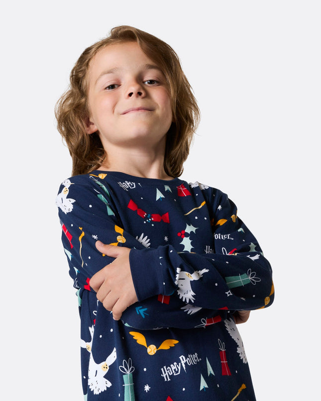 Blue Harry Potter Pajamas for Kids