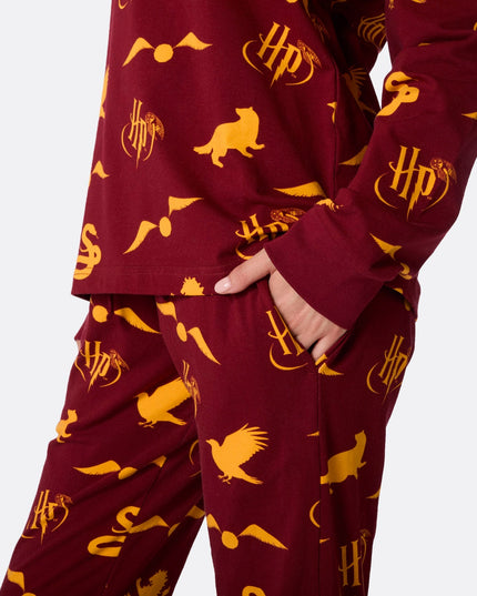 Women's Red Harry Potter Pajamas