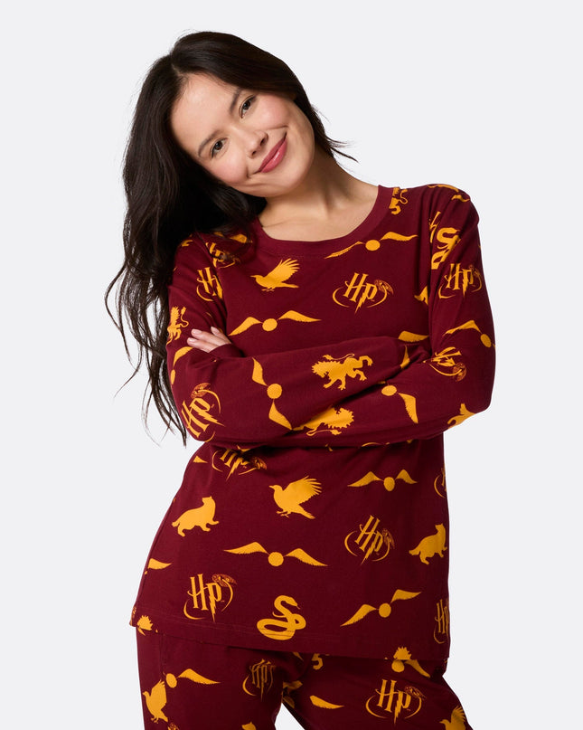Women's Red Harry Potter Pajamas