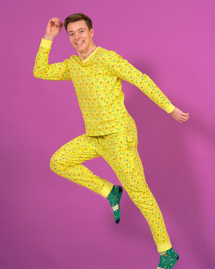 Yellow Easter Sweatsuit for Men