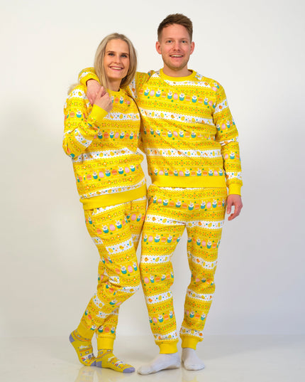 Yellow Easter Sweatsuit for Women