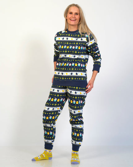Blue Easter Sweatsuit for Women