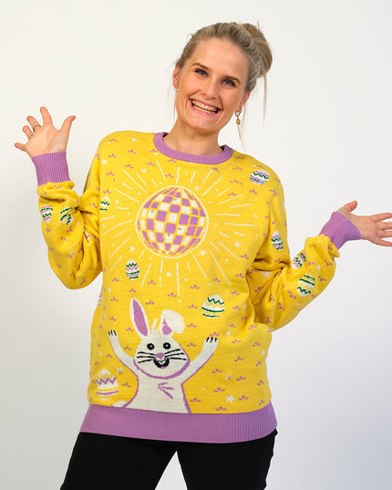 Disco Easter Sweater for Women