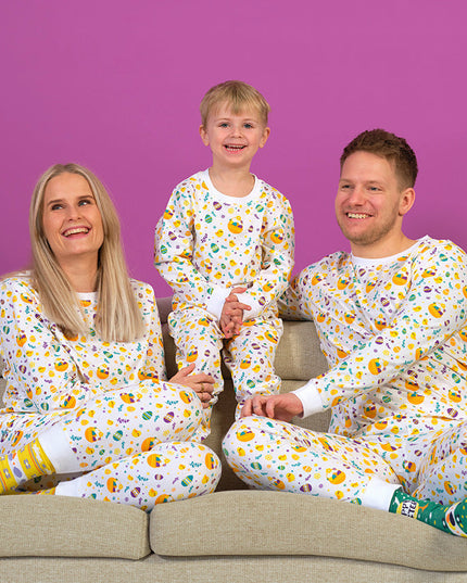 White Easter Pajamas for Men