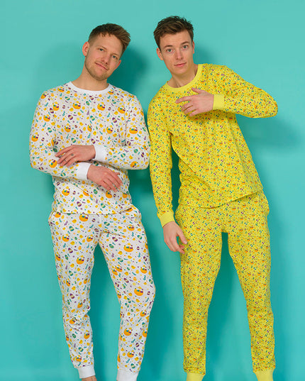 Yellow Easter Sweatsuit for Men