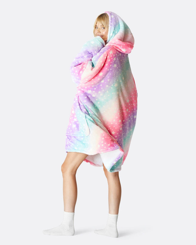 Pink Rainbow HappyHoodie