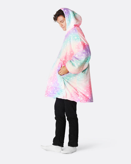 Pink Rainbow HappyHoodie