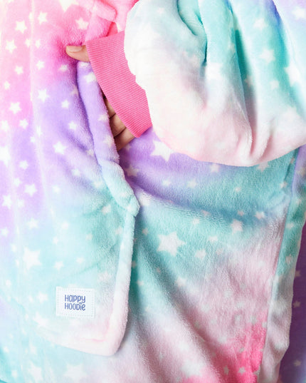 Pink Rainbow HappyHoodie