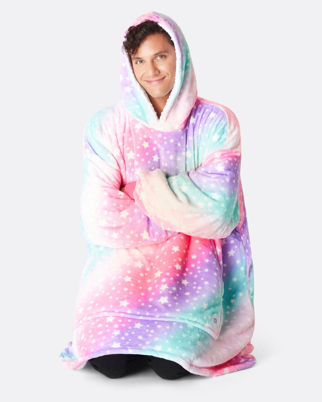 Pink Rainbow HappyHoodie