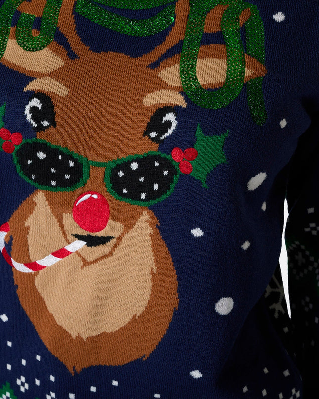 Women's Rudolph Christmas Sweater