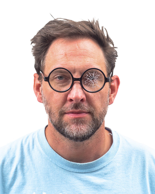 Ralphie Cracked Glasses Costume Accessory