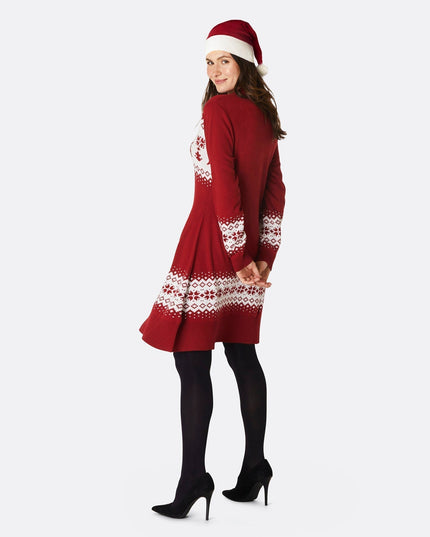 Reindeer Christmas Dress for Festive Style
