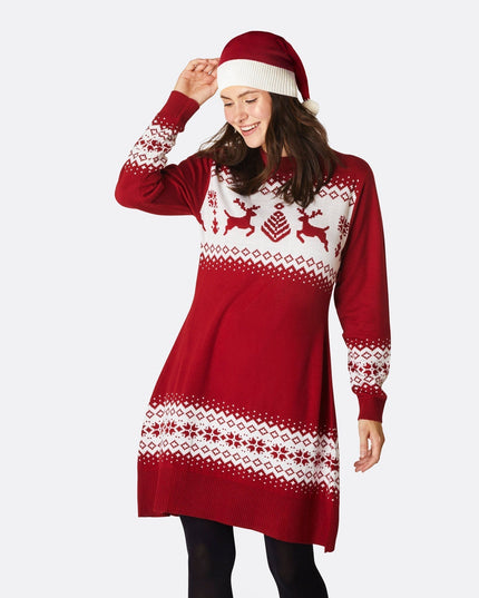 Reindeer Christmas Dress for Festive Style