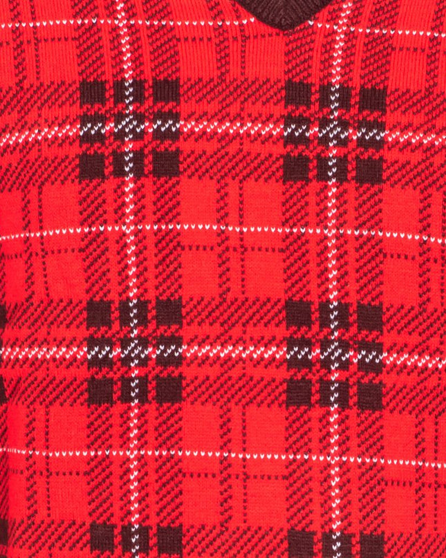 Removable Sleeves Reindeer Antlers Ugly Sweater Vest