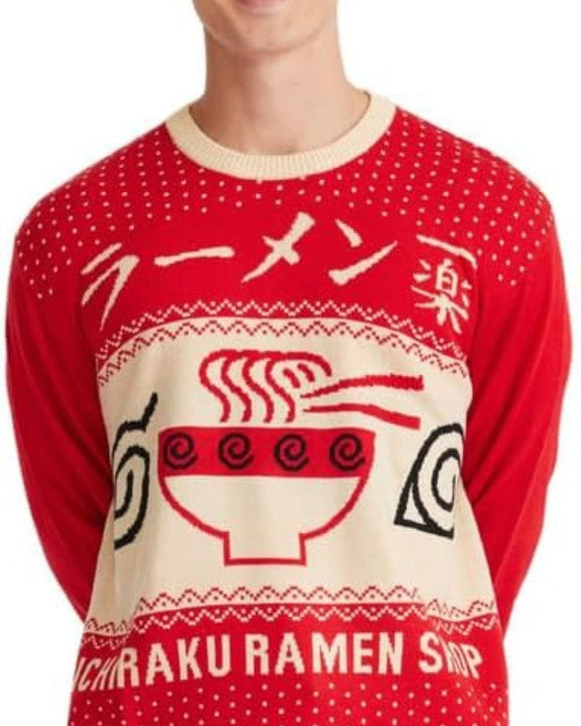 Ripple Junction Naruto Ramen Bowl Ugly Sweater
