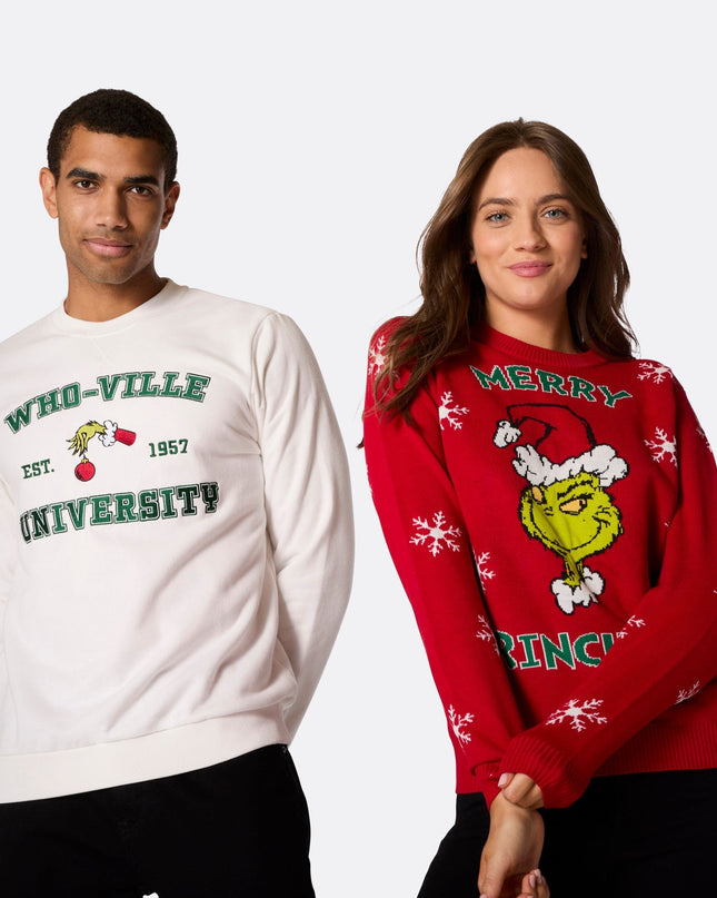 Men's Who-Ville University Christmas Sweatshirt