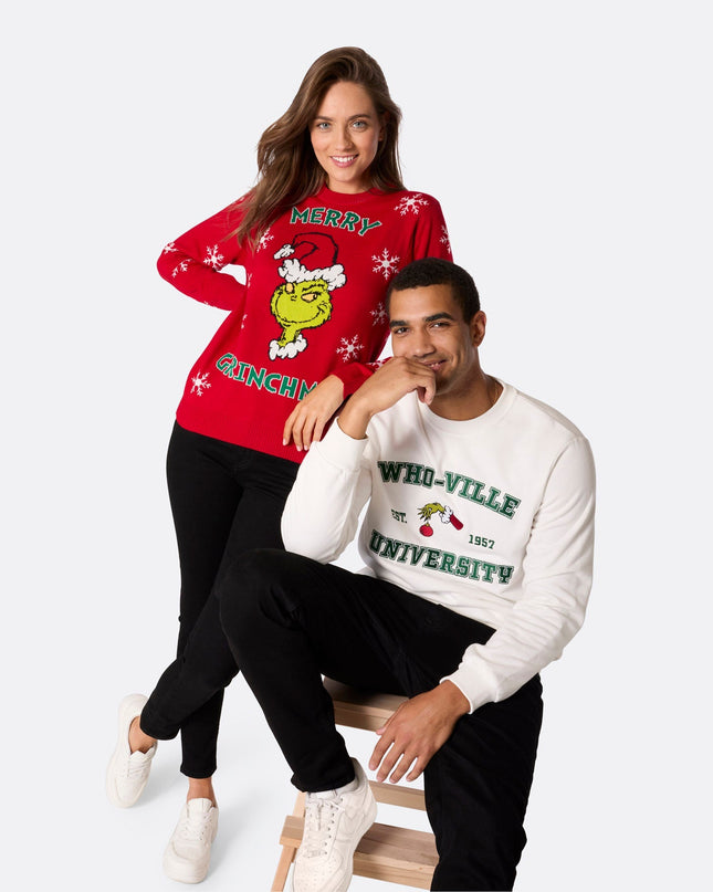 Men's Who-Ville University Christmas Sweatshirt