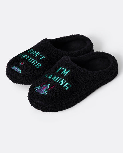 Don't Disturb, I'm Gaming Slippers