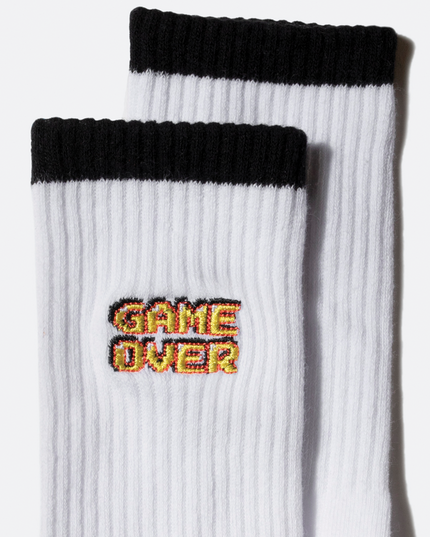 Game Over Tennis Socks for All | Ideal Gift for Gamers
