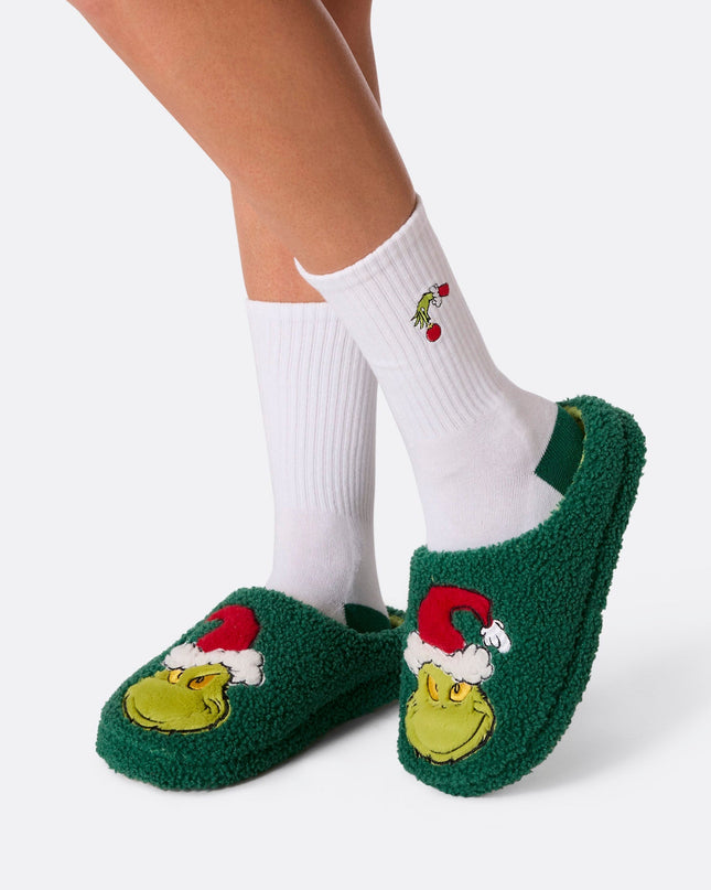 The Grinch Slippers - Cozy Gifts for Fans