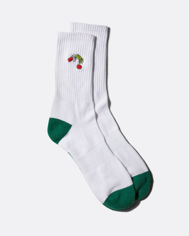 The Grinch Tennis Socks for Adults - Holiday Fun