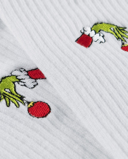 The Grinch Tennis Socks for Adults - Holiday Fun