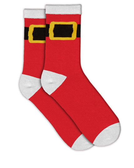Women's Santa Claus Socks (Fits Sizes 6-11W)