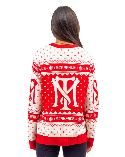 Scarface Tony Montana Ugly Christmas Sweater
