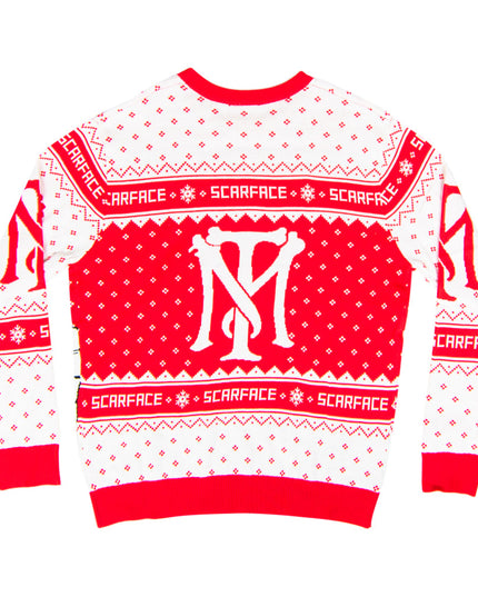 Scarface Tony Montana Ugly Christmas Sweater