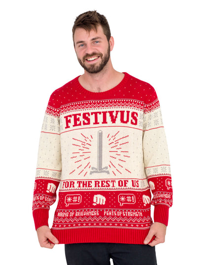 Seinfeld Festivus Ugly Christmas Sweater