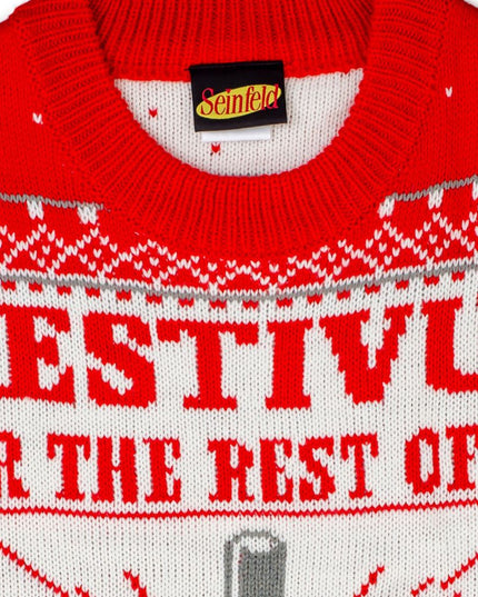 Seinfeld Festivus Ugly Christmas Sweater