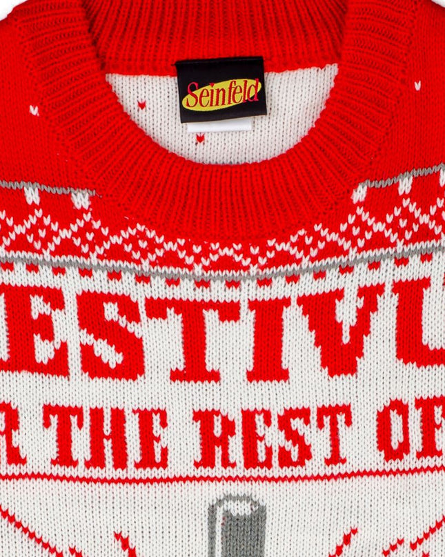 Seinfeld Festivus Ugly Christmas Sweater