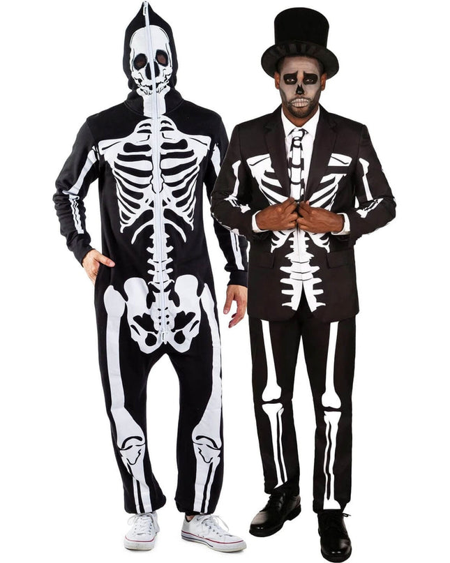 Matching Skeleton Couples Costumes