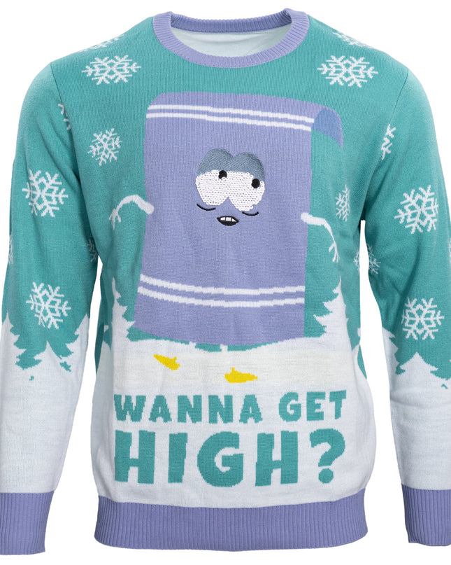 South Park Towelie Red Eyes Sweater