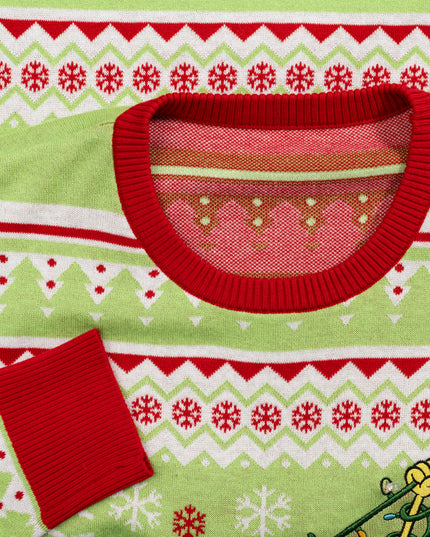 Spongebob Tangled LED Lights Sweater