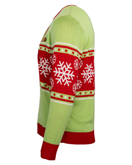 Spongebob LED Reindeer Nose Sweater