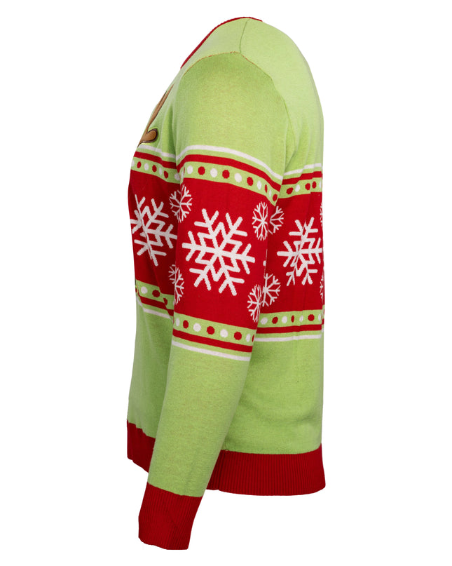 Spongebob LED Reindeer Nose Sweater