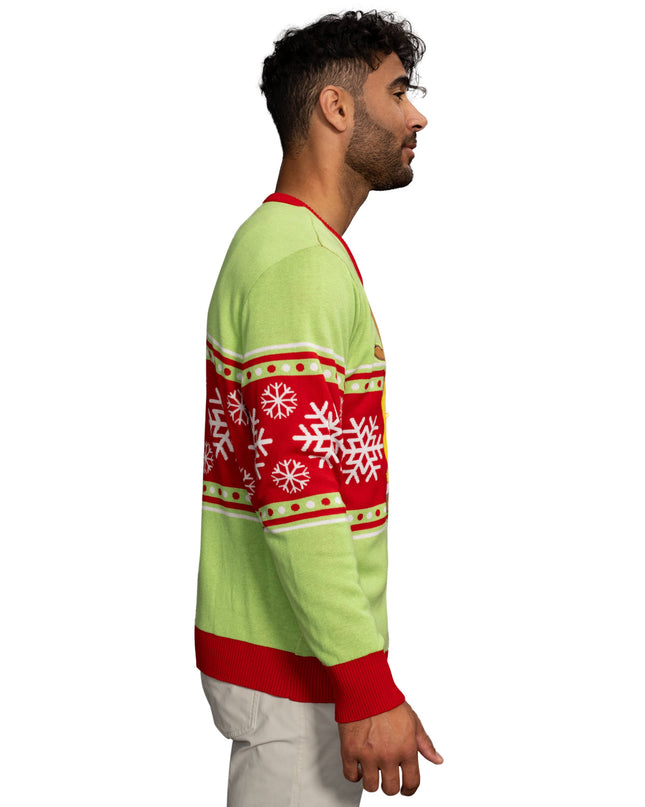 Spongebob LED Reindeer Nose Sweater