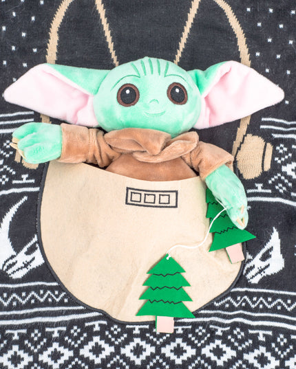 Kids Star Wars Baby Yoda Ugly Christmas Sweater